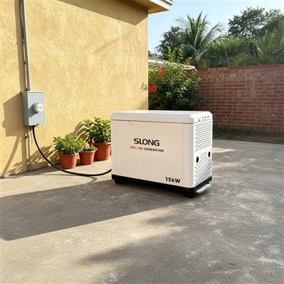 16 kVt generator uy-joy generatori gaz quvvati generatori jim benzinli generator er-xotin yoqilg'i uy kutish rejimida ochiq havoda foydalanish
