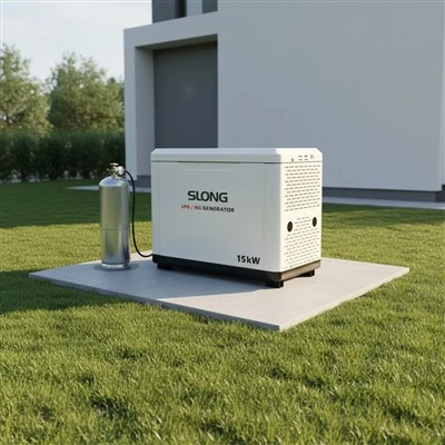 Uy-joy quvvatini zaxiralash uchun 15 kVtlik generator jim uy kutish generatori